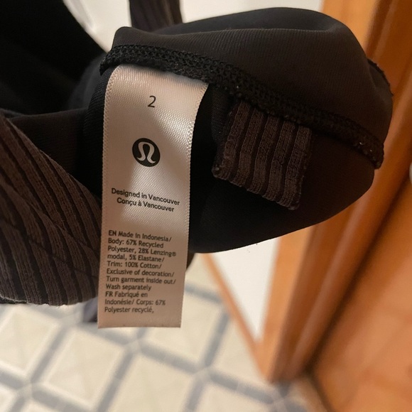 Lululemon Ribbed Softstreme Cropped Tank Top - Picture 6 of 6